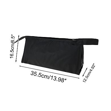 1 Pc Solid Color Hair Tools Travel Bag Small 11.81"x4.33"x5.71"