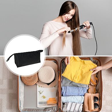 1 Pc Solid Color Hair Tools Travel Bag Small 11.81"x4.33"x5.71"