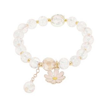1 pc Beaded Bracelets for Women Stretch Artificial Crystal