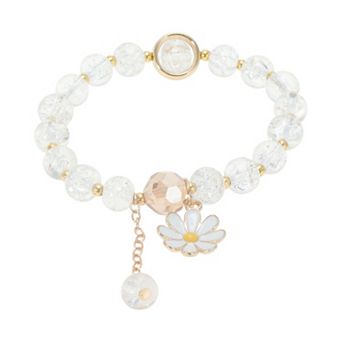 1 pc Beaded Bracelets for Women Stretch Artificial Crystal