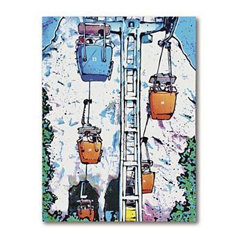 COURTSIDE MARKET Studio Series Gondolas Canvas Wall Art