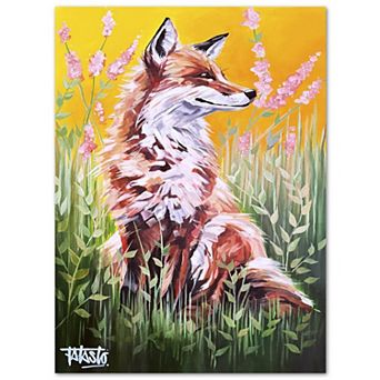 COURTSIDE MARKET Studio Series Fox Canvas Wall Art