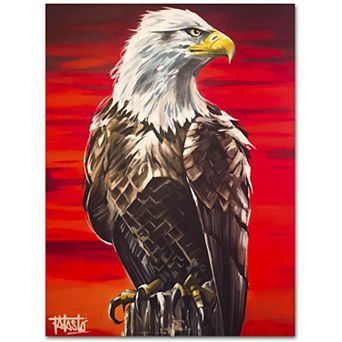 COURTSIDE MARKET Studio Series Eagle Canvas Wall Art