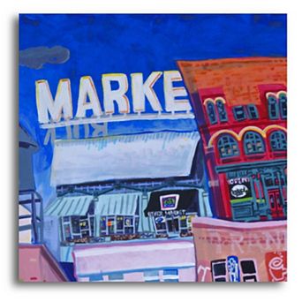 COURTSIDE MARKET Studio Series River Market Canvas Wall Art