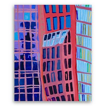 COURTSIDE MARKET Studio Series Pegasus Over Dallas Canvas Wall Art