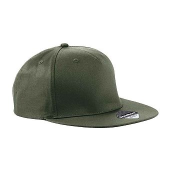 Beechfield Unisex 5 Panel Retro Rapper Cap