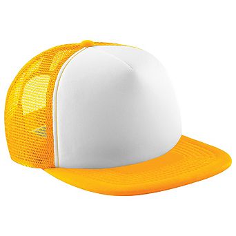 Beechfield Vintage Plain Snap-Back Trucker Cap