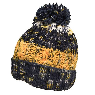 Beechfield Womens/Ladies Corkscrew Pom Pom Beanie