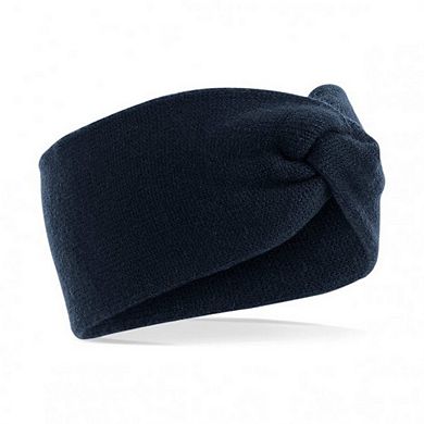 Beechfield Womens/Ladies Twist Knit Headband