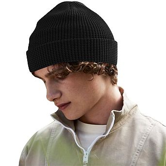 Beechfield Waffle Cotton Beanie