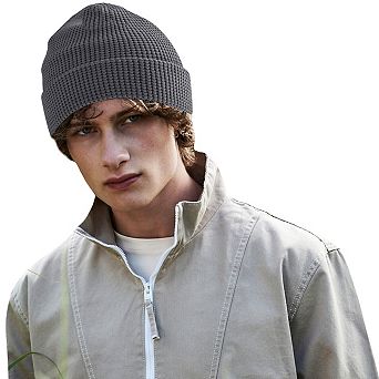 Beechfield Waffle Cotton Beanie