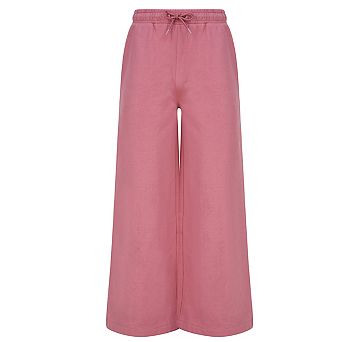 Skinni Fit Womens/Ladies Wide Leg Jogging Bottoms