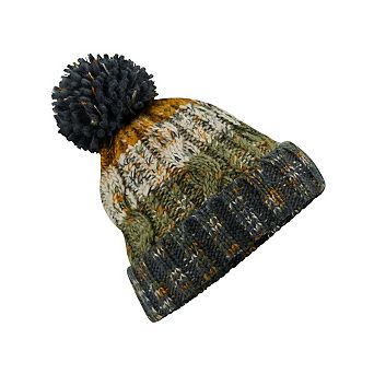 Beechfield Unisex Adult Corkscrew Pom Pom Beanie