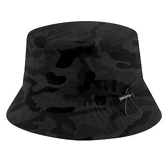Beechfield Unisex Adult Camo polyester Bucket Hat