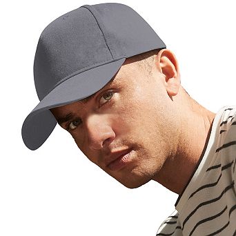 Beechfield Unisex Adult 6 Panel Cotton Baseball Cap