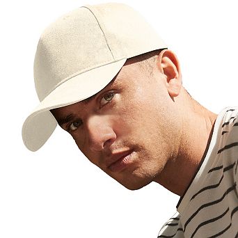 Beechfield Unisex Adult 6 Panel Cotton Baseball Cap