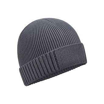 Beechfield Unisex Adult Cotton Engineered Patch Beanie