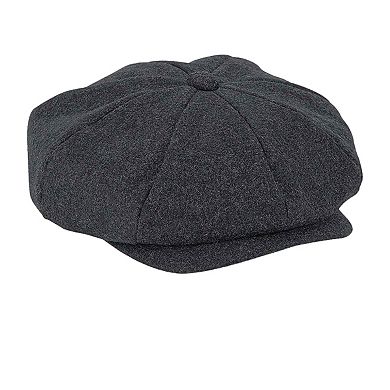 Beechfield Unisex Adult Baker Boy Melton Wool Cap