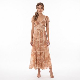 Women's Taylor Puff Sleeve Maxi Dress