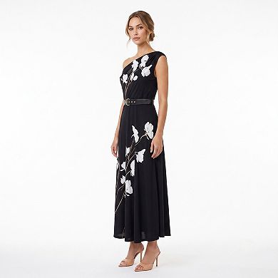 Women's Taylor Floral One Shoulder Maxi Dress