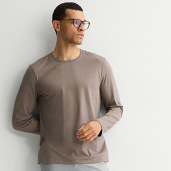 Men's Apt. 9 Long Sleeve Modern Luxe Crew