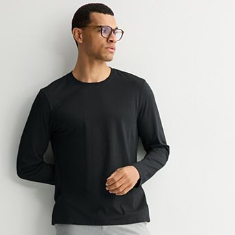 Men's Apt. 9 Long Sleeve Modern Luxe Crew