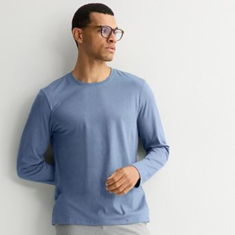 Men's Apt. 9 Long Sleeve Modern Luxe Crew
