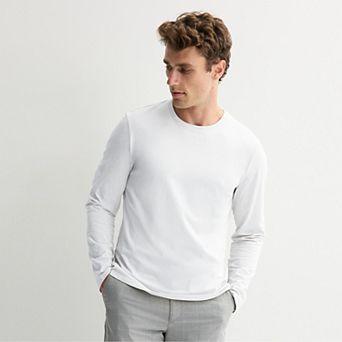 Men's Apt. 9 Long Sleeve Modern Luxe Crew