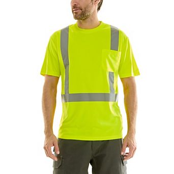 Men's Hallstatt High Visibility Reflective Safety Short Sleeve Tee
