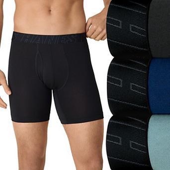 Men's Hanes® Ultimate 3-Pack All Day Dry Boxer Briefs Underwear