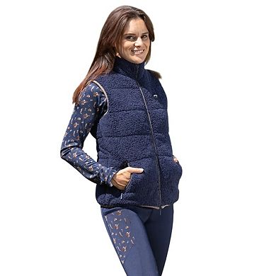 Hy Womens/Ladies Elevate Country Teddy Fleece Gilet