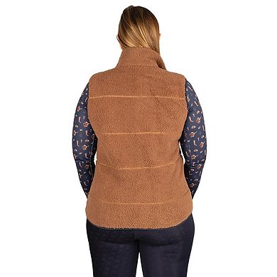 Hy Womens/Ladies Elevate Teddy Fleece Gilet
