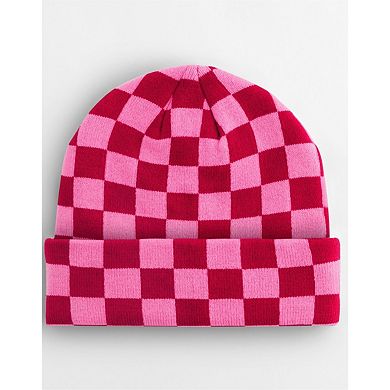 Beechfield Unisex Adult Checkerboard Beanie