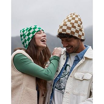 Beechfield Unisex Adult Checkerboard Beanie