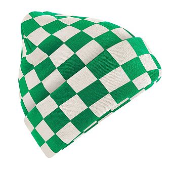 Beechfield Unisex Adult Checkerboard Beanie