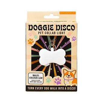 Gift Republic Multi-Colour LED Dog Collar Light