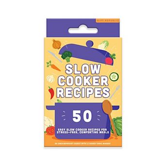 Slow Cooker Recipes 50-Card Set