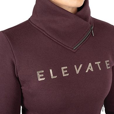 Hy Womens/Ladies Elevate Style Cross Neck Jumper