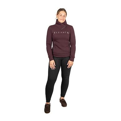 Hy Womens/Ladies Elevate Style Cross Neck Jumper