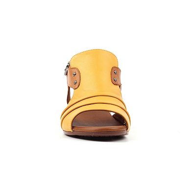 Lazy Dogz Womens/Ladies Jaden Leather Sandals