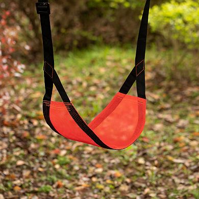 Indoor And Outdoor Patio Playground Kids Fun Hanging Mesh Fabric Tree Swing With Adjustable Strap