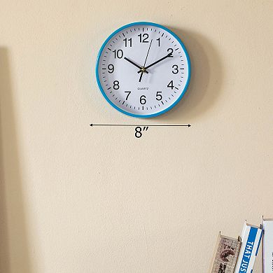 Clockswise Analog Clock Silent, Non-Ticking for Wall
