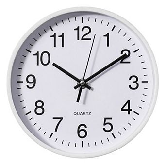 Clockswise Analog Clock Silent, Non-Ticking for Wall