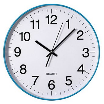 Clockswise Analog Clock Silent, Non-Ticking for Wall