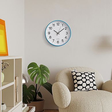 Clockswise Analog Clock Silent, Non-Ticking for Wall