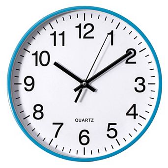Clockswise Analog Clock Silent, Non-Ticking for Wall