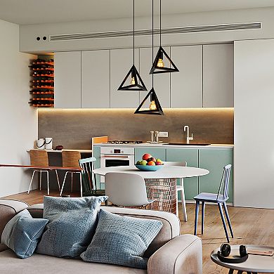 Set of 3 Triangle-Shaped Ceiling Light