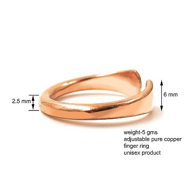 Adjustable Copper Ring