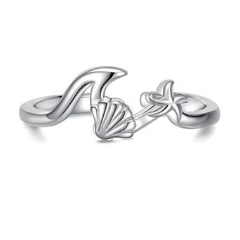 Butterfly Wave Toe Ring