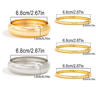 Chunky Stackable Bangles